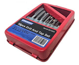 Sriegiklių ir grąžtų rinkinys | su T-rankena | HSS | M3 - M12 / 2,5 - 10,2 mm | 16 vnt. (SK1633)