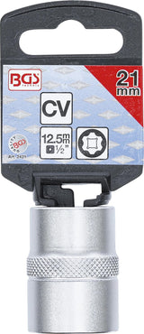 Galvutė šešiakampė | Super Lock | 12.5 mm (1/2") | 21 mm (2421)