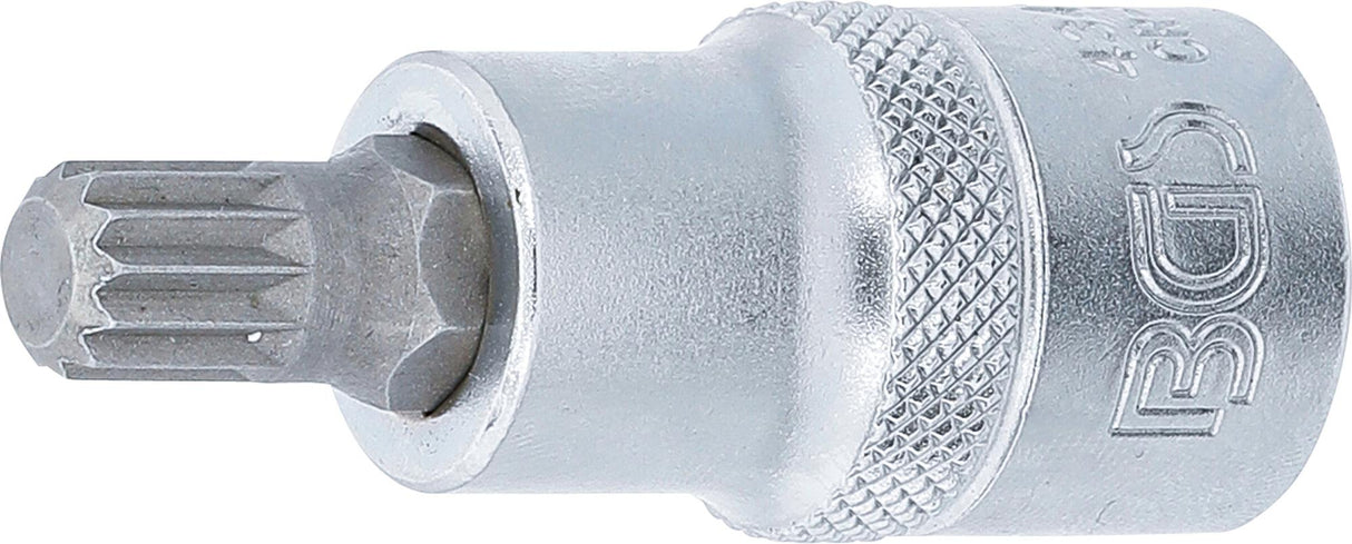 Antgalis įpresuotas į galvutę | 12,5 mm (1/2") | Spline (XZN) M9 (4349)