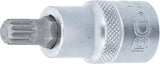 Antgalis įpresuotas į galvutę | 12,5 mm (1/2") | Spline (XZN) M9 (4349)