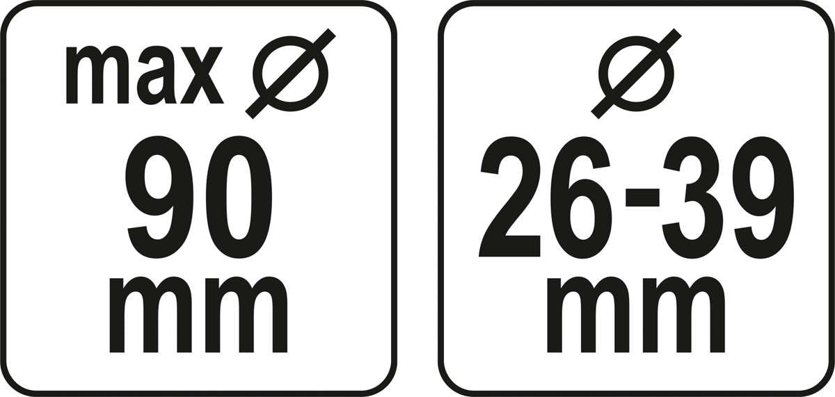 Dulkių ištraukėjas gręžimo karūnoms | iki 90 mm (YT-82984)