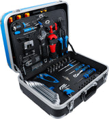 Įrankių rinkinys lagamine | santechnika | 86 vnt. (15504)