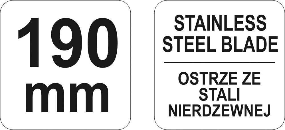 Žirklės popieriui | 190 mm (YT-19764)