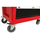 Įrankių spintelė ant ratukų | 7 stalčiai | 1 šoninės durys | tuščia (H7001)