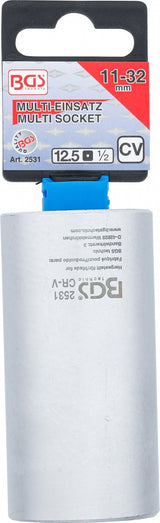 Galvutė universali | 12,5 mm (1/2") | 11 - 32 mm (2531)