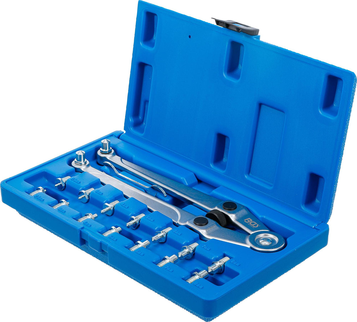 Diržo įtempimo įrankis su keičiamais kaiščiais  | reguliuojamas | Ø 2,5 - 9 mm (1464)