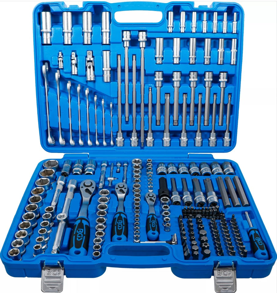 Įrankių rinkinys | 6.3 mm (1/4") / 10 mm (3/8") / 12,5 mm (1/2") | 213 vnt. (2259)