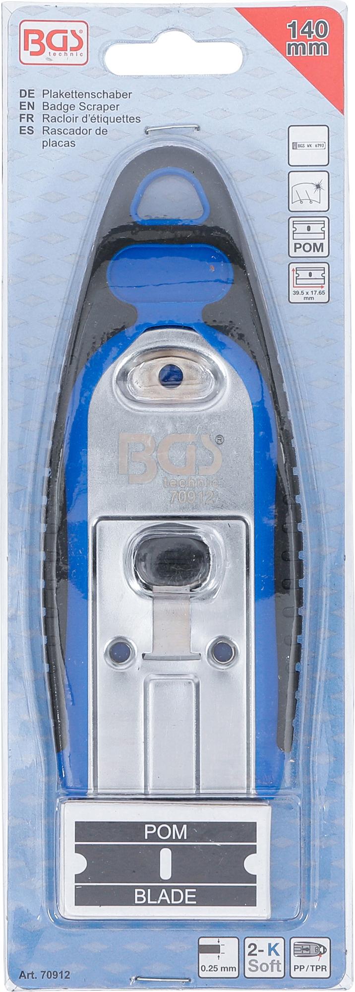 Lipdukų grandiklis | 40 mm | su 6 plastikiniais gramdymo peiliukais (70912)