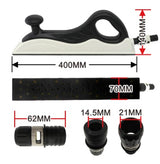 Rankinis šlifavimo blokas su dulkių nusiurbimu | 70 x 400 mm (H130514)