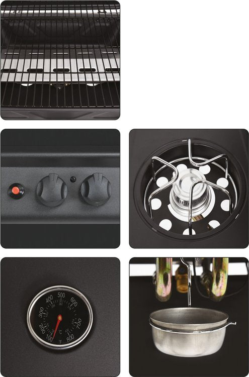 Lauko kepsninė / grilis | 2+1 | dujos | 8 kW (99645)