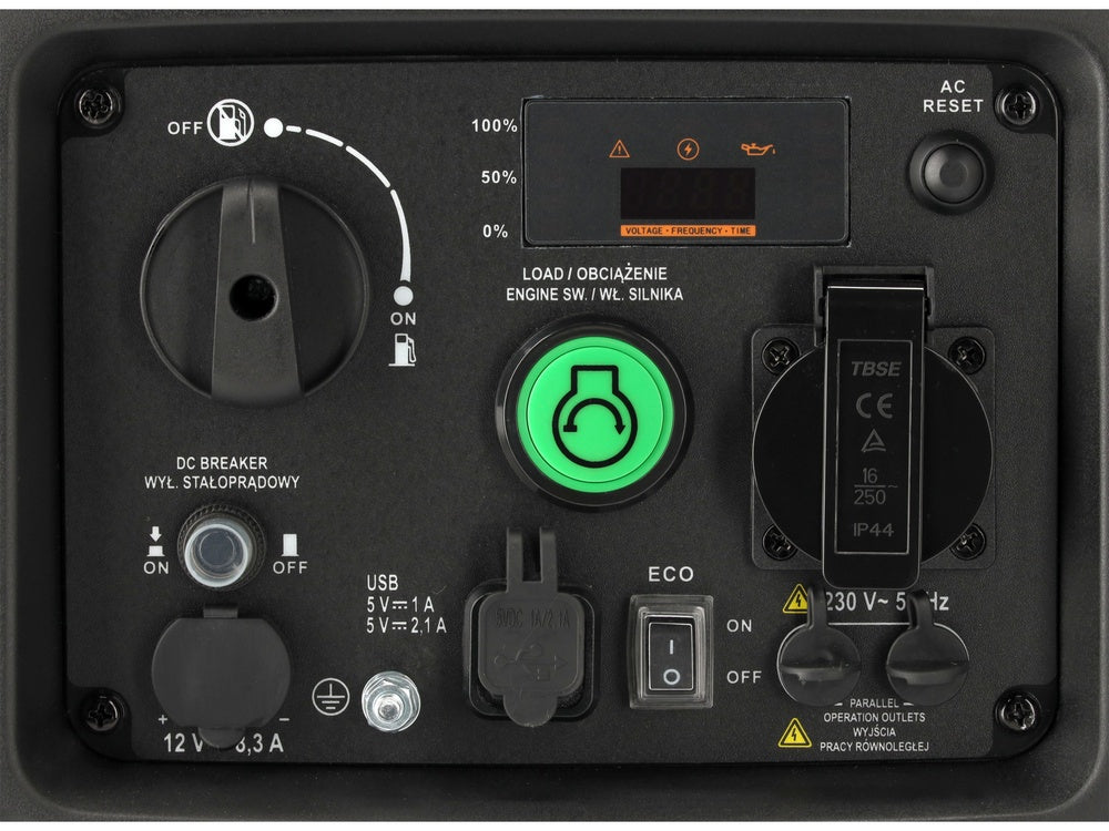 Generatorius inverterinis | 3000W (YT-85483)