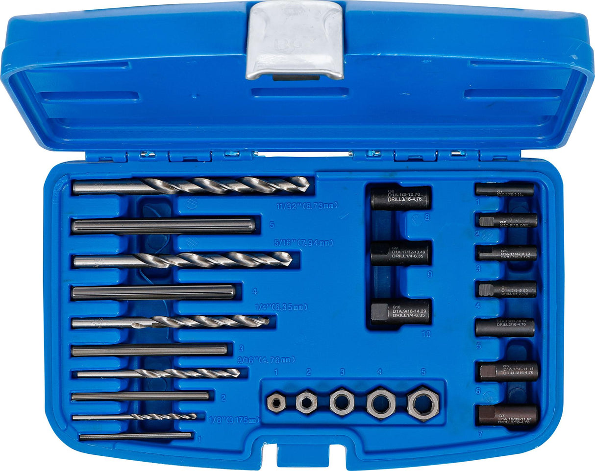 Varžtų išsukėjų rinkinys HSS | 25 vnt. (8462)