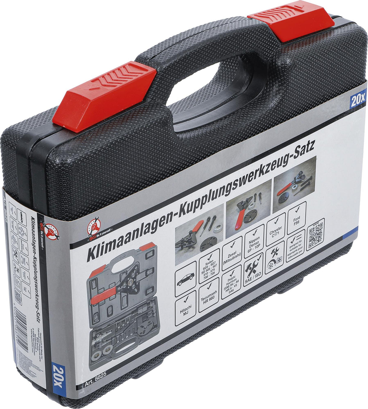 Kondicionieriaus skremulio nuėmimo įrankių rinkinys | 20 vnt. (8825)