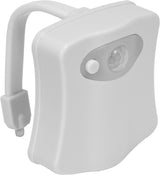 LED лампочка для унитаза с датчиком движения (8 режимов освещения)