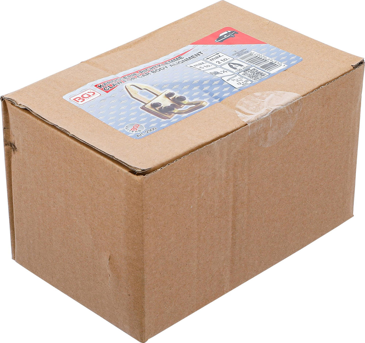 Automobilio kėbulo lyginimo gnybtas | 120 mm | dvi traukos kryptys | maks. 5 t, pusė 3 t (2900)