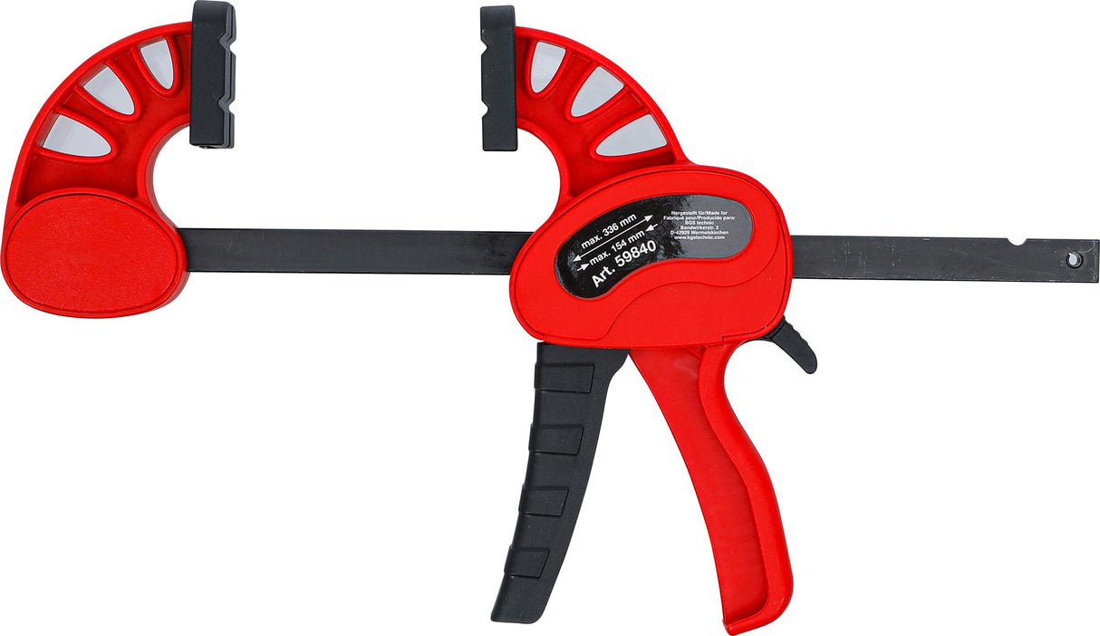 Vienos rankos spaustukas | F tipas | 150 mm (59840)