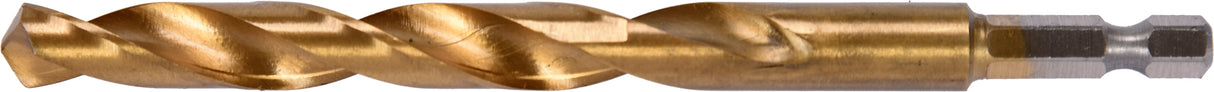 Сверло по металлу с шестигранным хвостовиком 6.3 mm (1/4") HSS-TiN | 10.0 mm