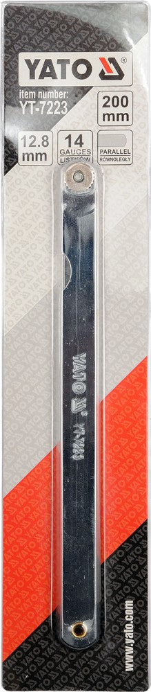 Tarpumačiai pailginti | 14 lapelių | 0,05-0,5 mm | 200 mm (YT-7223)