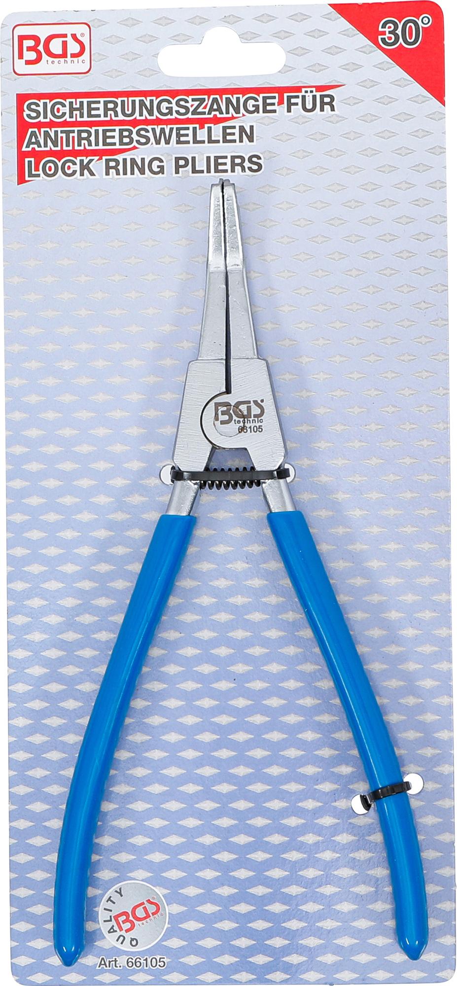 Replės stūmoklių / pavarų velenų žiedams lenktos | 30° kampas (66105)