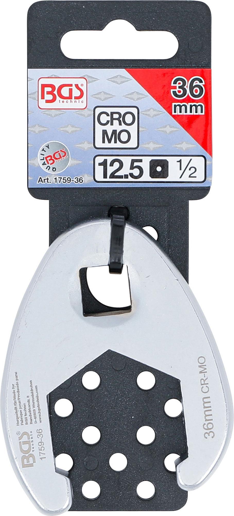 Raktas varnos koja | 12.5 mm (1/2") | 36 mm (1759-36)