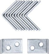 Kronšteinas / kampainis kėdei | 25 x 25 x 15 mm | 12 vnt. (80943)