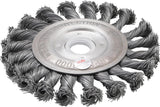 Щётка дисковая | витая сталь | 115 mm
