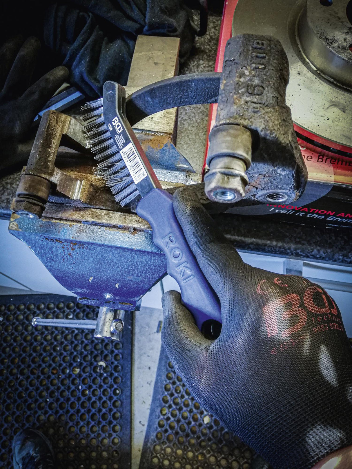 Stabdžių supotų šepetys | lenktas | 230 mm (1793)