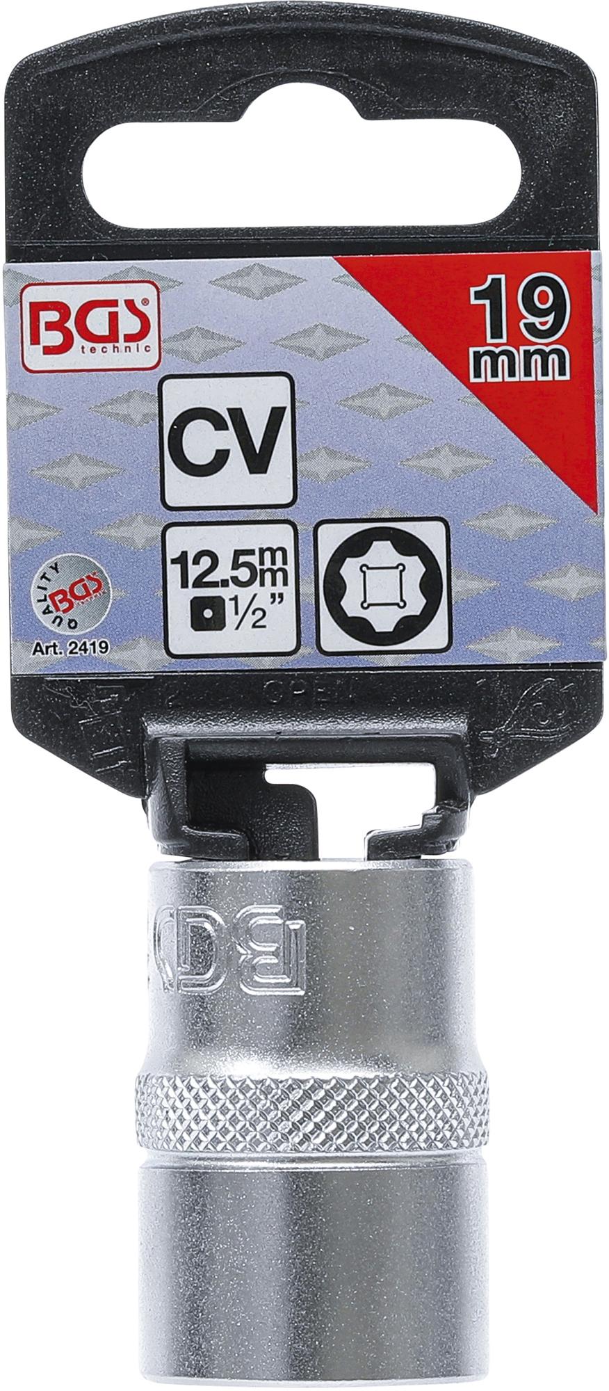 Galvutė 1/2", Super-Lock, 19 mm (2419)