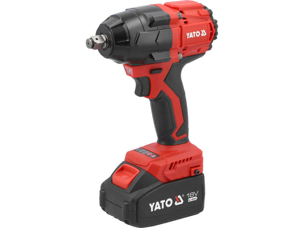IMPACT WRENCH 18V 1/2'' 800NM - 2X 4AH (YT-8277935)