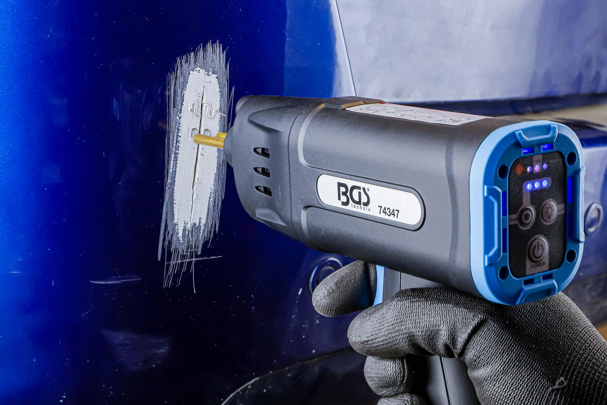 Karšto segiklio rinkinys plastikui taisyti (74347)