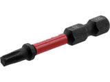 Antgaliai smūginiai | 6,3 mm (1/4") | S2 | T-Star (Torx) T25 | 2 vnt. (YT-78054)