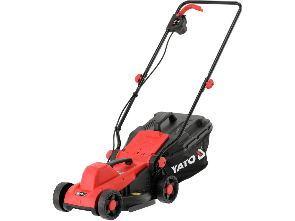 Electric lawn mower | 1300W | 330 mm | 30 L grass collector (YT-851990)