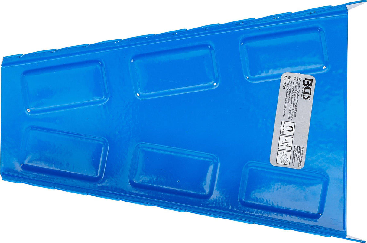 Magnetinis laikiklis kombinuotiesiems / žiediniams veržliarakčiams | Metalas | 10 lentynų (72091)