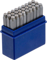 Raidžių išmušėjų rinkinys A iki Z | 3 mm (2030)