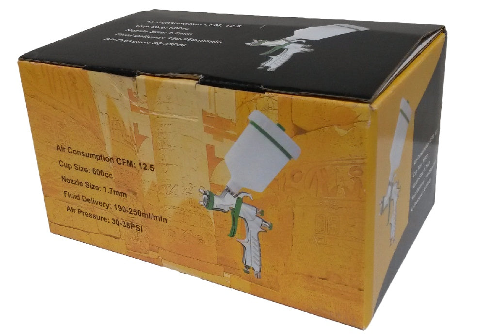 Dažymo pistoletas žemo slėgio HVLP Ø1.7mm (HVLP2007)
