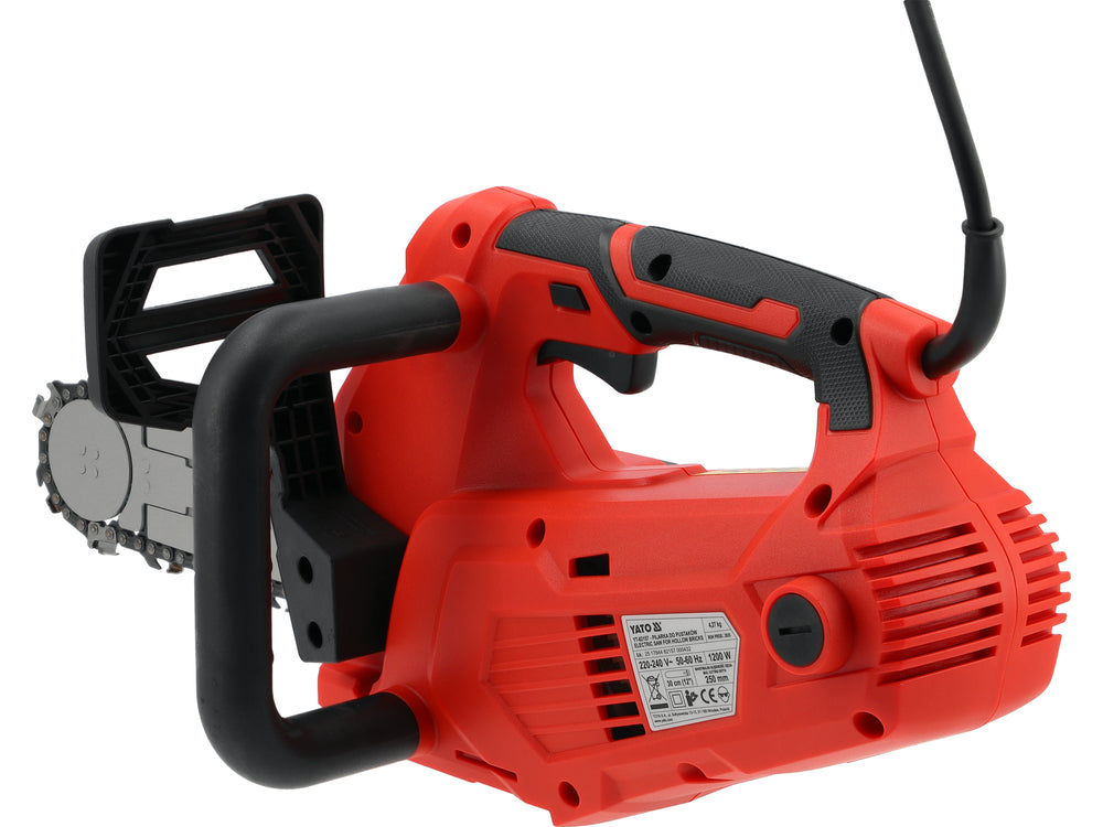 Elektrinis grandininis pjūklas keraminiams ir akytojo betono blokams | 1200W (YT-82157)