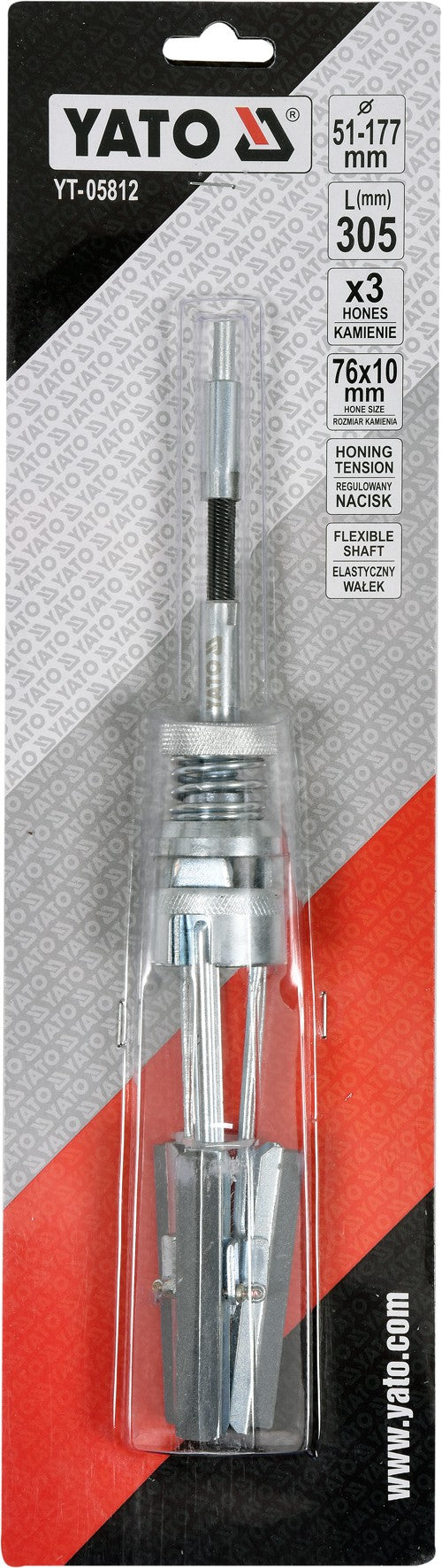 Cilindrų šveitiklis (Honas) 3-kojis | Ø 51 - 177 mm (YT-05812)