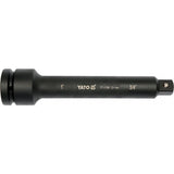 Ilgintuvas smūginis adapteris | vidinis kvadratas 25 mm (1") - išorinis kvadratas 20 mm (3/4") 250 mm (YT-1169)