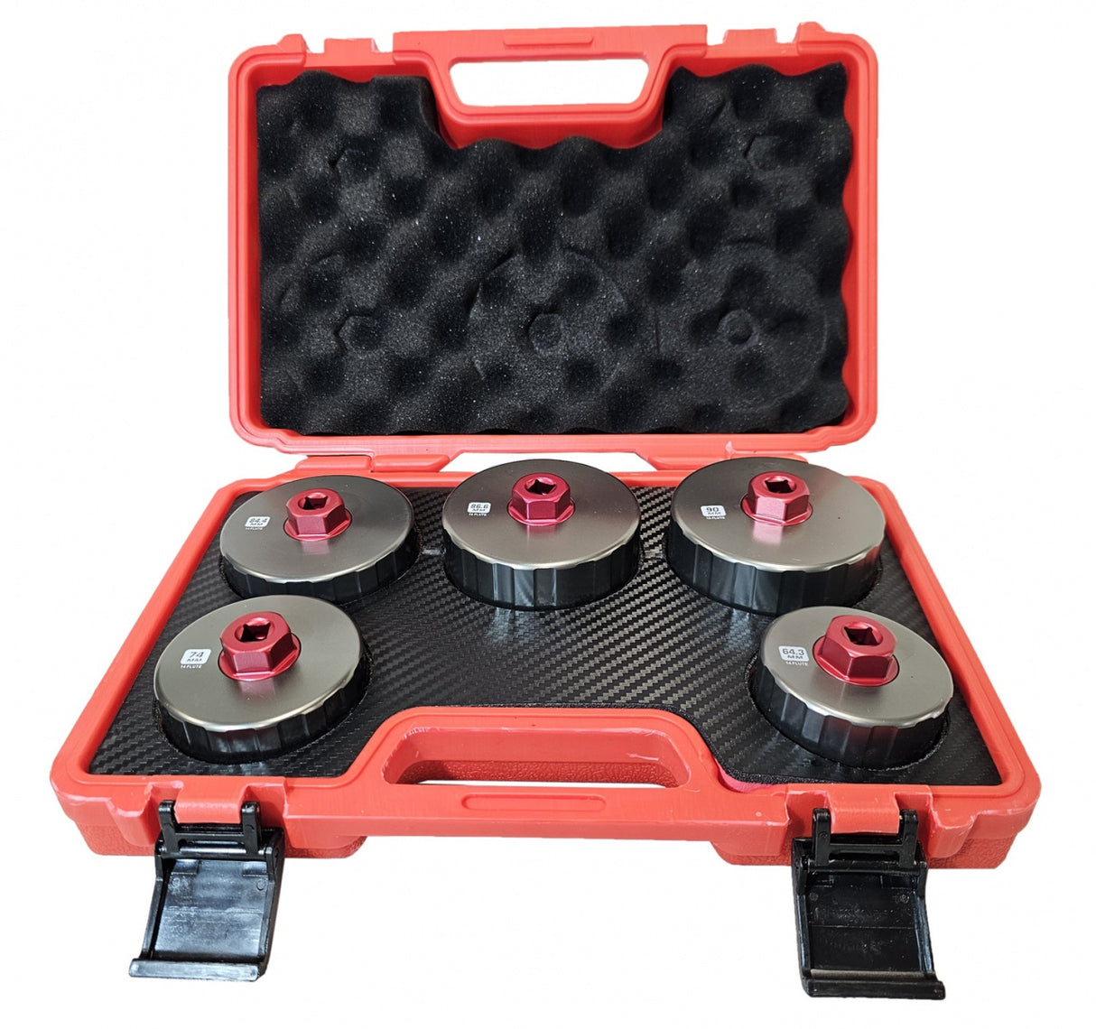 Tepalo filtro raktų rinkinys | aliuminis | 5 vnt. (AFW5S)