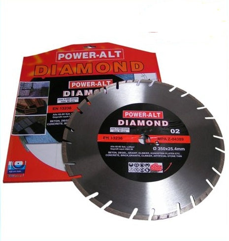 Deimantinis pjovimo diskas 230mm X1.8X2.6X7.0, segment/turbo (PAST0230)