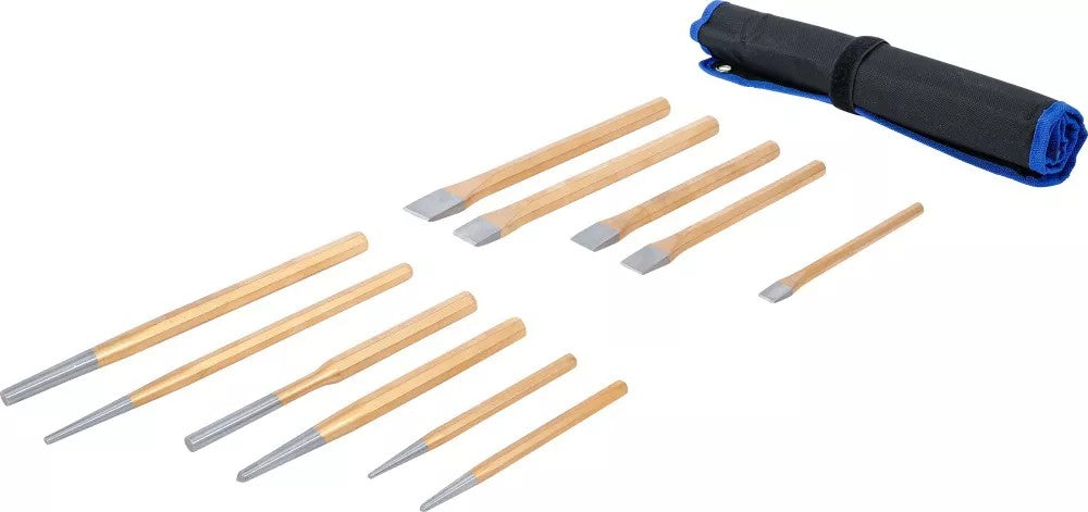 Kaltų / išmušėjų / žymeklių rinkinys | 12 vnt. (1657)