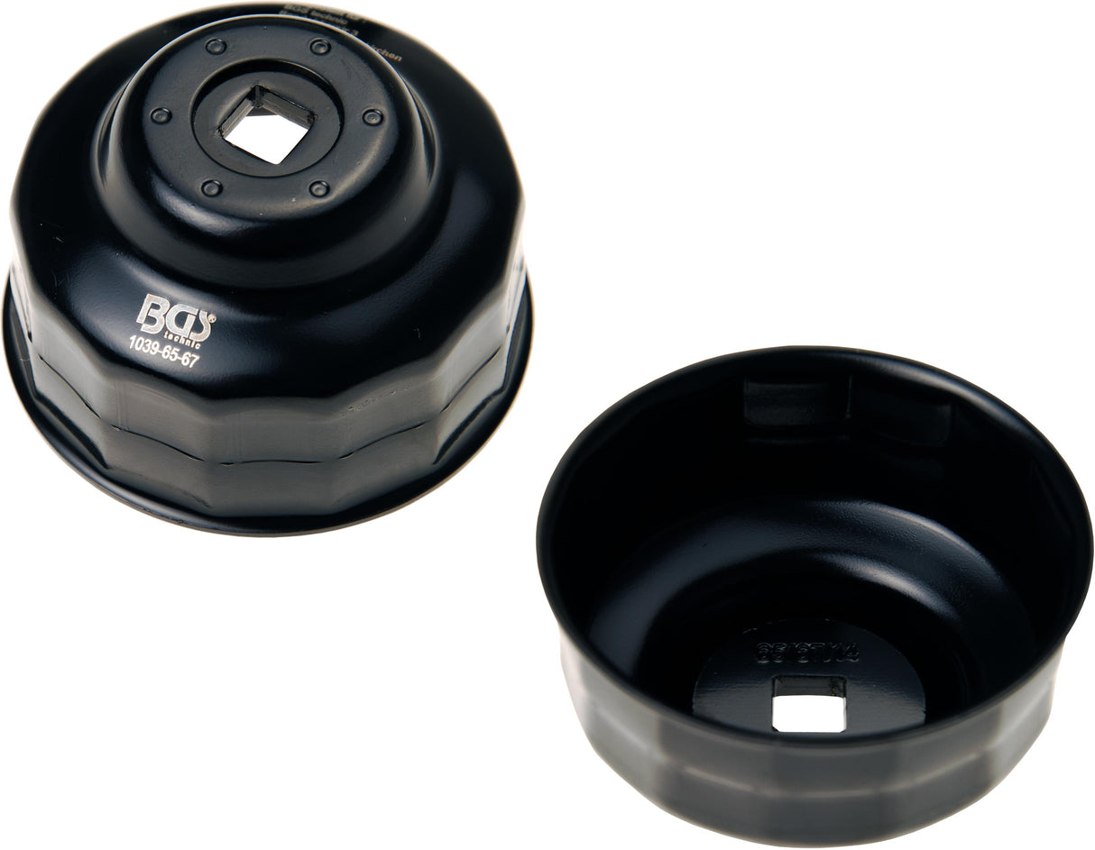 Lėkštelė tepalo filtrui  | 14-kampų | Ø 65 - 67 mm | Daihatsu, Fiat, Nissan, Toyota (1039-65-67)