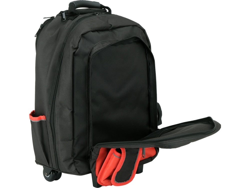 Kuprinė 350x275x505 mm | su ratukais | teleskopinė rankena | kietas pagrindas (YT-74287)