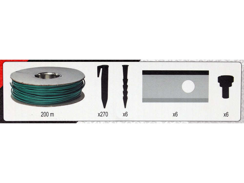 Vejos robotas žoliapjovė su perimetro laidu iki 1000 m² (YT-852093)