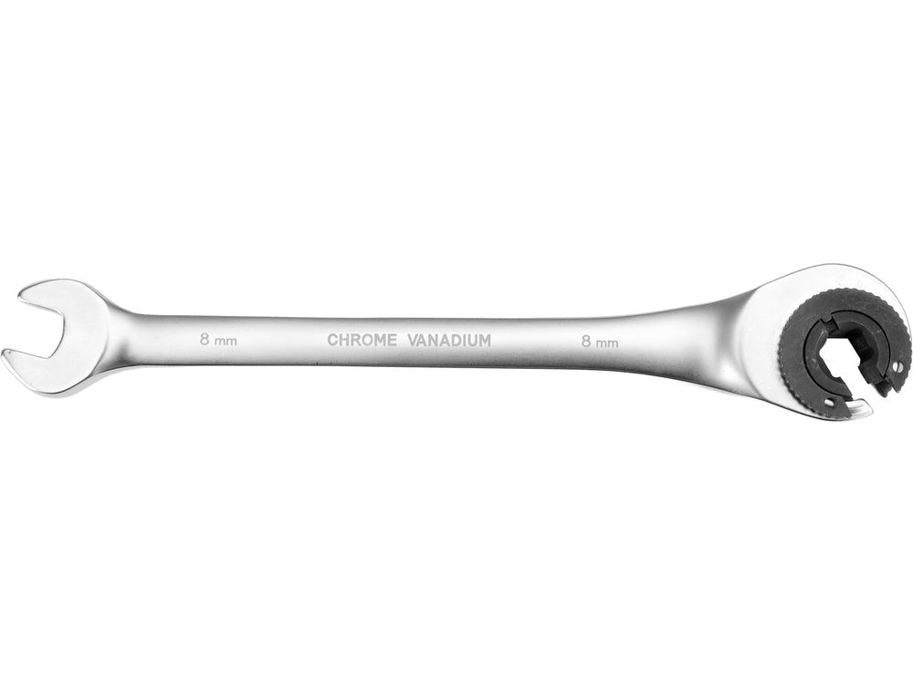 FLARE NUT RATCHET WRENCH 8MM (YT-01330)