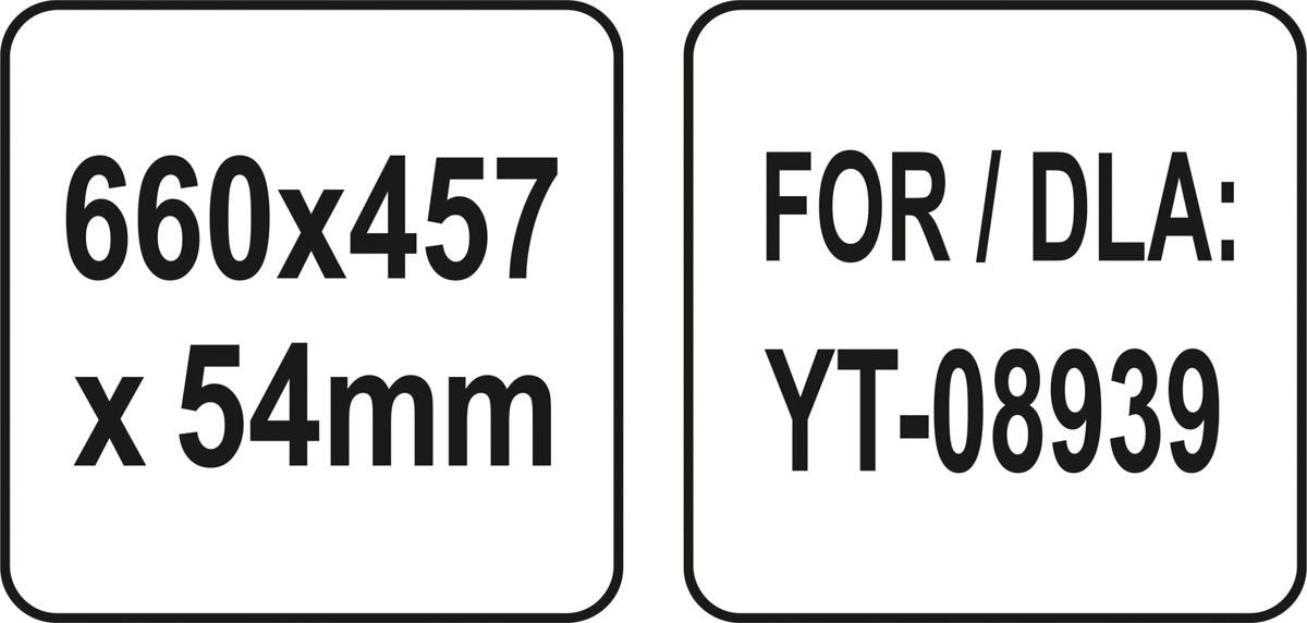 Stalviršio sutvirtinimas YT-08939 (YT-08940)