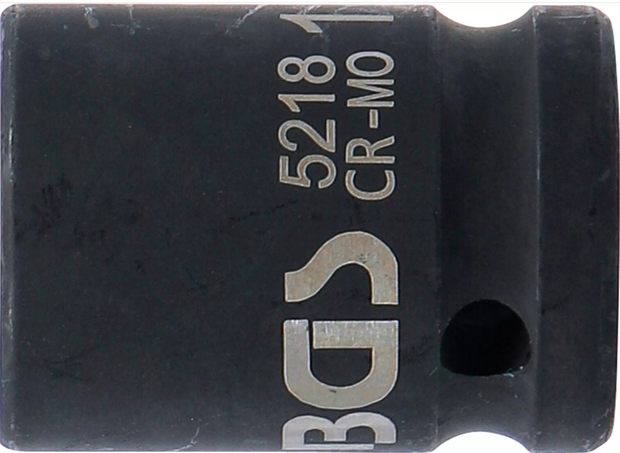 Galvutė smūginė šešiakampė | 12,5 mm (1/2") | 18 mm (5218)