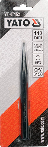 Žymeklis / punšas | CrV6150 | 2x140 mm (YT-47152)