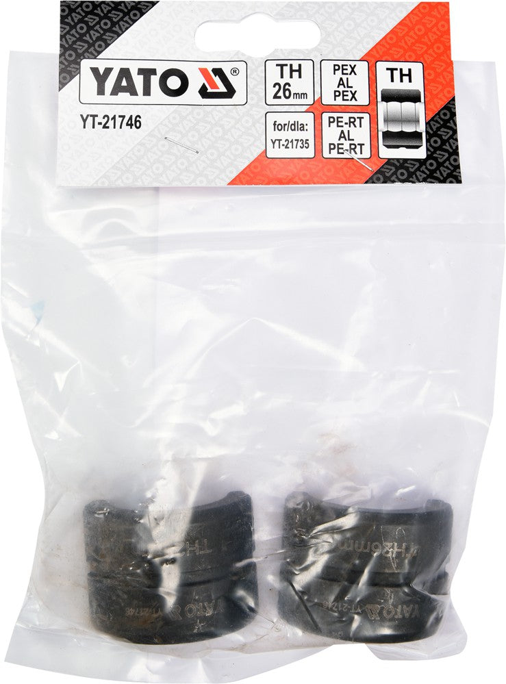 Indėklas TH 26 mm presavimo replėms YT-21735 (YT-21746)