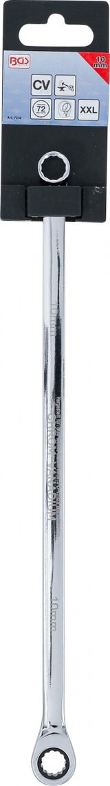 Terkšlinis žiedinis dvipusis veržliaraktis | ilgas tipas | 10 mm (7240)